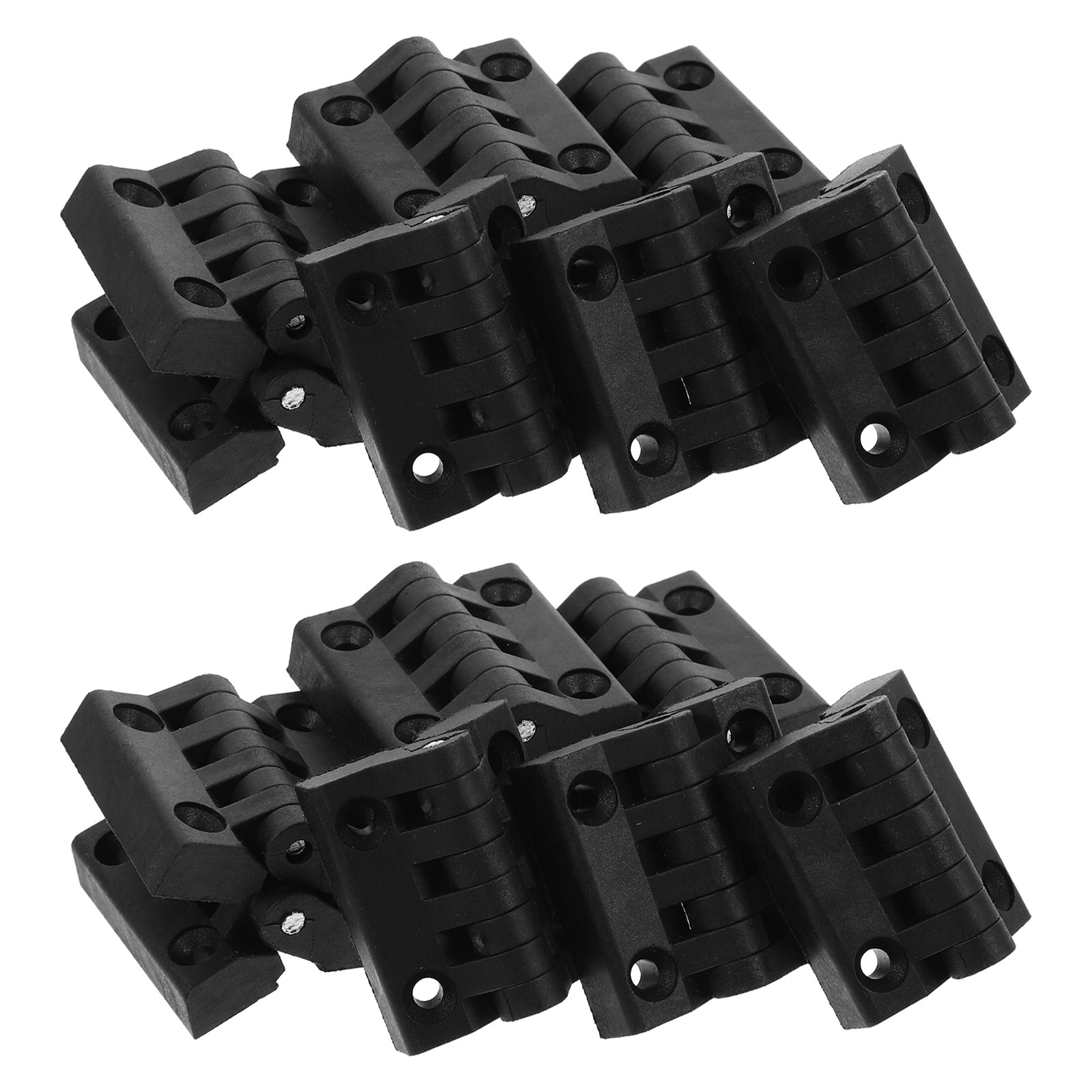 Cabinet Hinges - 20 szt. Plastikowych zawiasów do obudów,