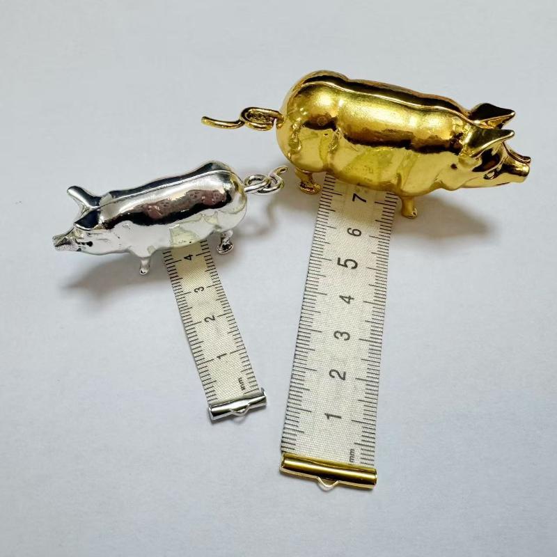 Tape Measure - (Ce14) Antyczna, miniaturowa miarka w kształcie
