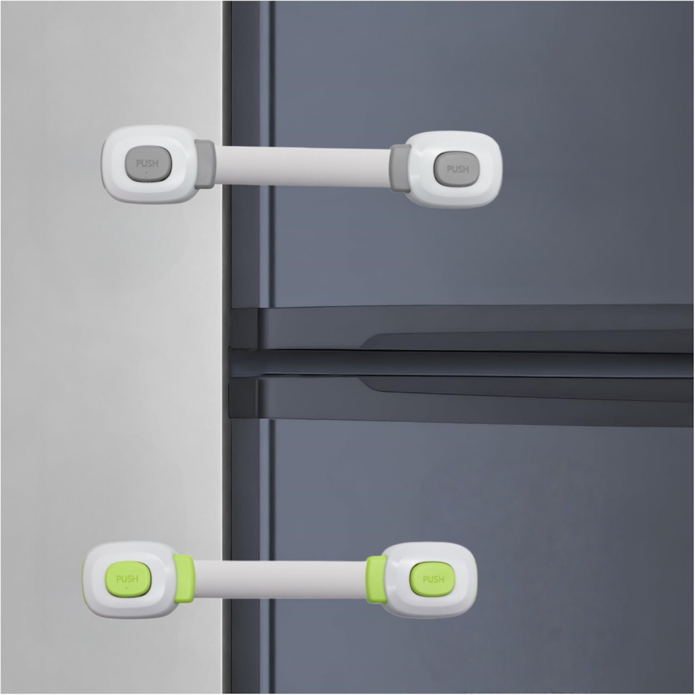 Door Lock - Uniwersalny zamek samoprzylepny do drzwi szafek,