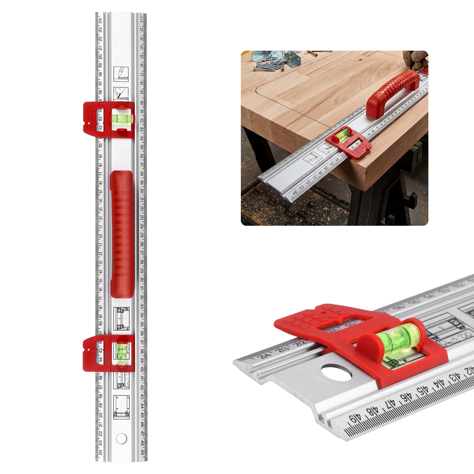 Aluminiowa poziomica z prowadn – Home Improvement Mark recenzja i cena