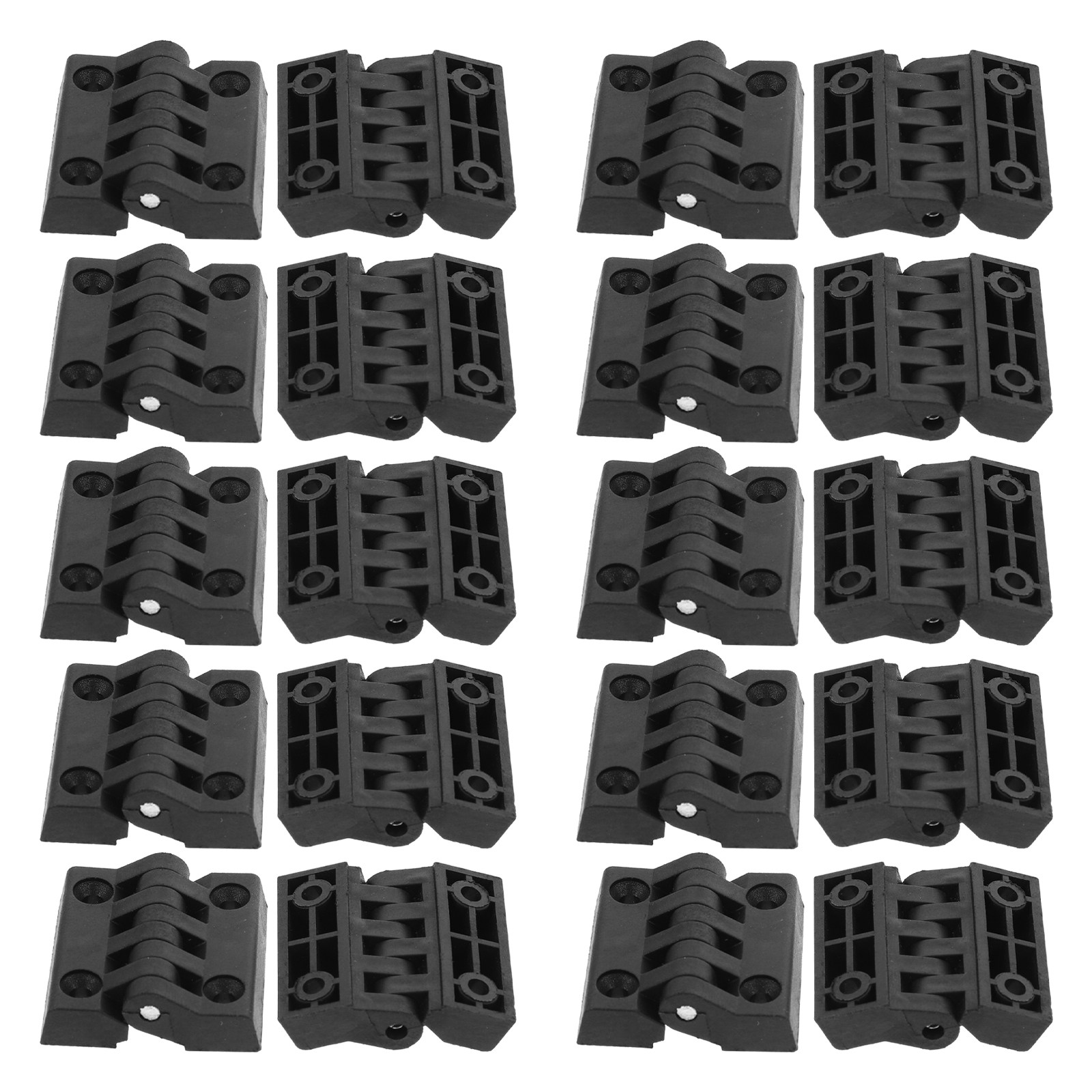 20 szt. Plastikowych zawiasów  – Cabinet Hinges recenzja i cena