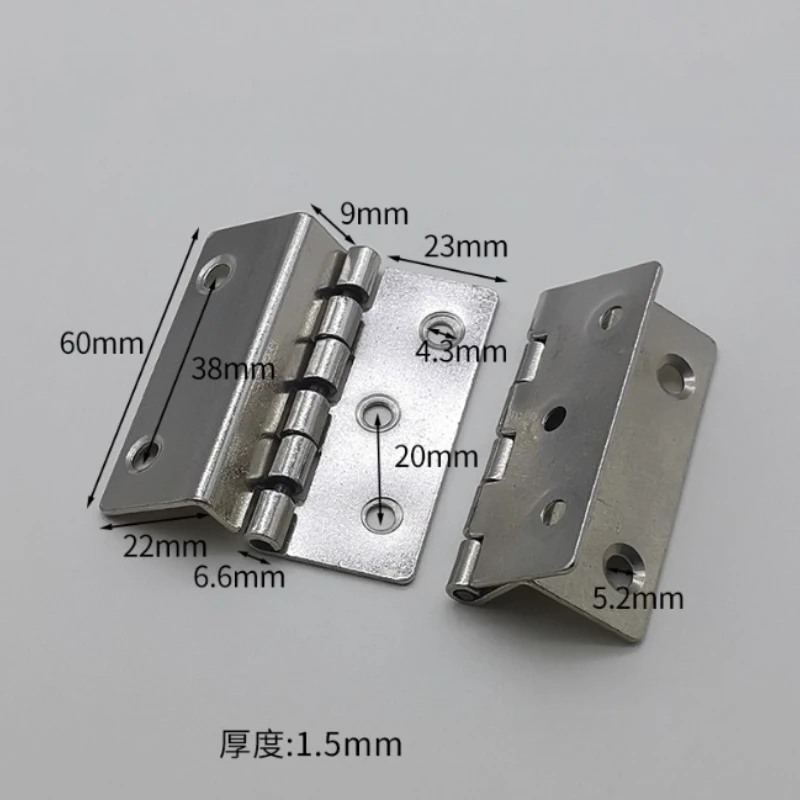 4 szt. Metalowe Srebrne Zawias – Cabinet Hinges recenzja i cena