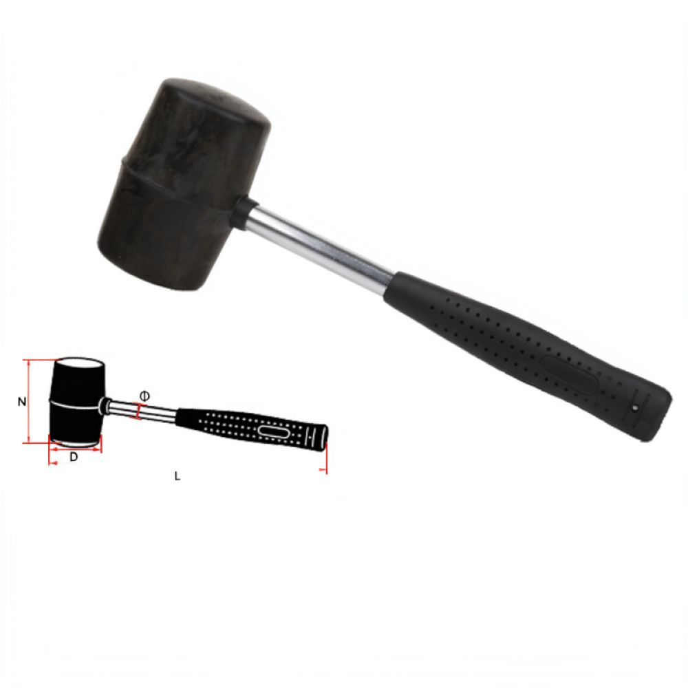 Ergonomiczny młotek z gumową g – Home Improvement Mark recenzja i cena