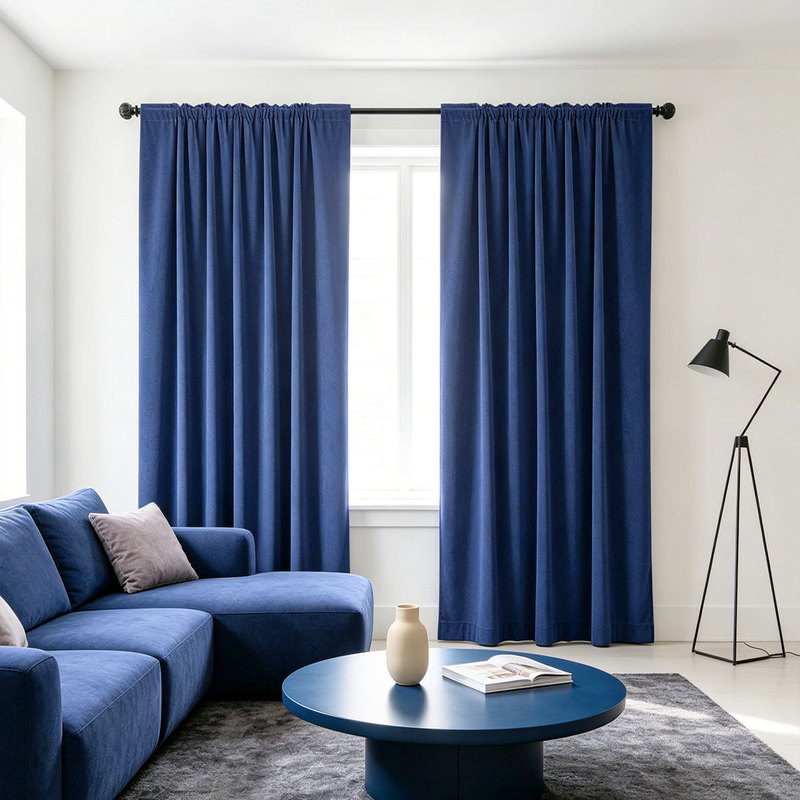 2 sztuki zasłon z aksamitnymi  – Curtain Rods recenzja i cena