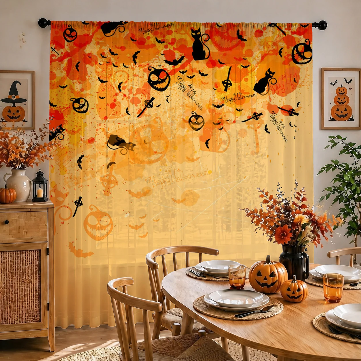 1 szt. Przezroczysta zasłona n – Curtain Rods recenzja i cena